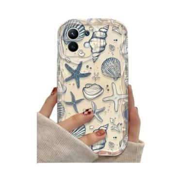 Imagem de Capa De Telefone Com Organismos Marinhos Coloridos Para Xiaomi POCO X7
