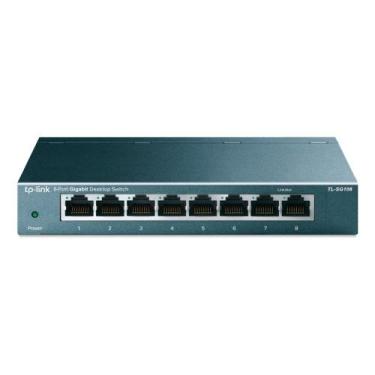 Imagem de Switch 8 Portas TP-link 10/100/1000 Gigabit - TL-SG108