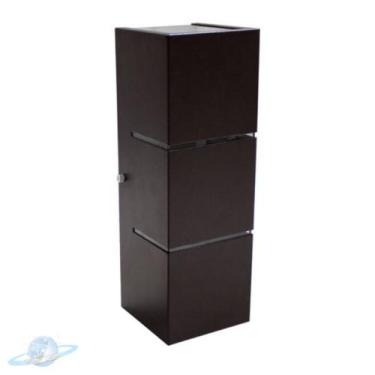 Imagem de Arandela Marrom 30cm 2 Frisos Com 2 Fachos De Luz-E27 - Unity Hope