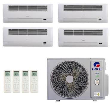 Imagem de Ar-Condicionado Multi Split Inverter R-32 Gree 36.000 (2x Evap Cassete