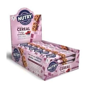 Imagem de Barra De Cereal Nutry Caixa C/24 Unid, Frutas Vermelhas