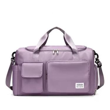 Imagem de Bolsa Viagem Academia Passeio Resistente - Transversal, Lilás