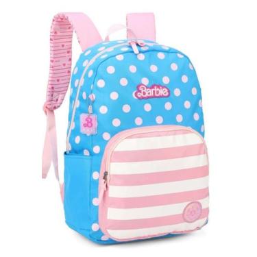 Imagem de Mochila Juvenil Barbie O Filme Bolsa De Costa Azul - Luxcel, Azul