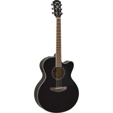 Imagem de Violão Eletroacústico CPX600 de Cordas de Aço com Corpo Médio Jumbo Preto Yamaha