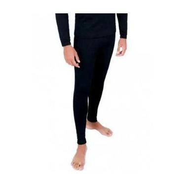 Imagem de Calça segunda pele info trilhas térmica+thermo confort preta unissex, 