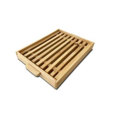 Imagem de Tábua Migalheira de Bambu Corte Pães e Bolos HM6720 - ds