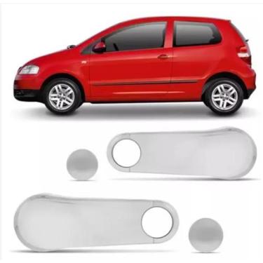 Imagem de Aplique Cromado Manivela Reg. Vidro GOL 97/... e FOX - SerAuto