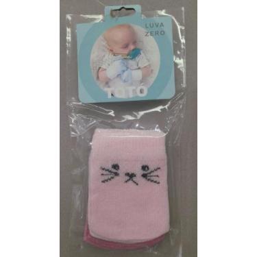 Imagem de Kit Luva bebê. - Totó Bebê., Rosa