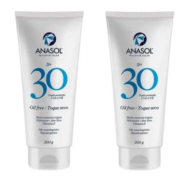 Imagem de Kit 2 Protetor Solar Dupla Proteção 30 Fps 200g - Anasol