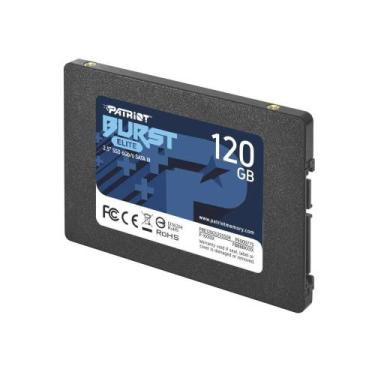 Imagem de SSD Patriot Burst Elite 120GB, 2.5 Pol, SATA III, Leitura 450MB s E Gr