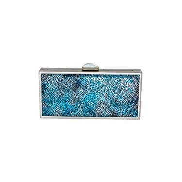 Imagem de Inge Christopher Amira Minaudiere, Turquesa multi, 8¼'' x 4" x 1¼''