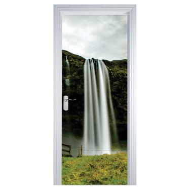Imagem de Adesivo Decorativo de Porta - Cachoeira 5