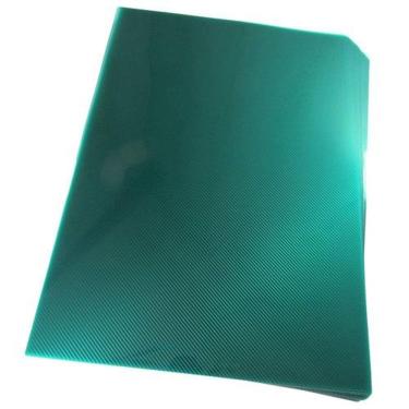 Imagem de Capa para encadernação Ofício Verde PP Line 0,30mm 100un