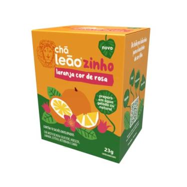 Imagem de Cha Leaozinho Laranja Rosa 12X10