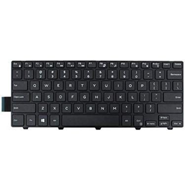 Imagem de Teclado de substituição para laptop Dell Inspiron ou Vostro 14 5000 5442 5443 5445 5446 5447 5448 5451 5452 5455 5457 5458 5459/14 7447 / Latitude 3450 3460 3470 3480 3488, No Backlight