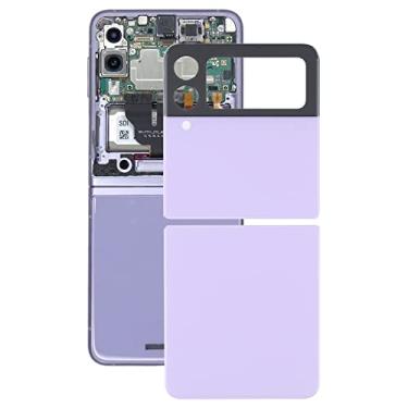 Imagem de For for galaxy Z Flip3 5G SM-F711B Glass Battery Back Cover