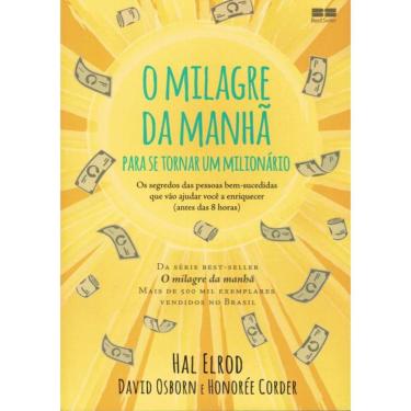 Imagem de Milagre Da Manha Para Se Tornar Um Milionario, O - 3° Ed