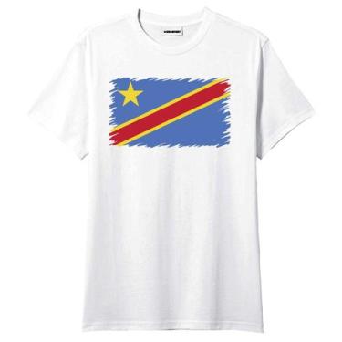 Imagem de Camiseta Bandeira República Democrática Do Congo - King Of Print