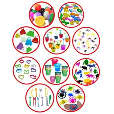 Imagem de Kit 100 mini Brinquedos Nacional para Mimos Prenda Lembrancinhas Sacolinha Surpresa Festas