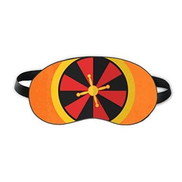 Imagem de Casino toca-discos Elementos Illustration Sleep Eye Shield Soft Night Vlindfold Shade Cover