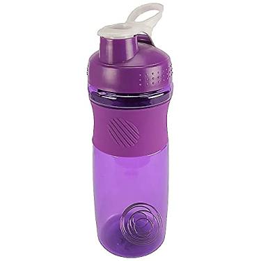 Imagem de Squeeze Garrafa De Água Fitness Academia Com Alça 760 ML (Roxo)