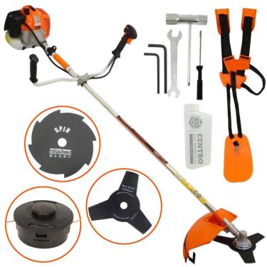 Imagem de Roçadeira Lateral Vulcan Vr620h 10500rpm 62cc 3hp 2 Tempos À Combustão Profissional com...