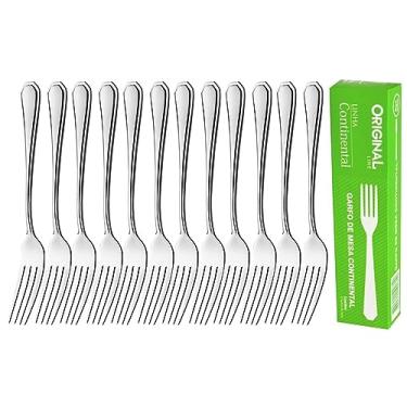 Imagem de Jogo Aço Inox 12 Garfo Mesa Churrasco Premium Continental