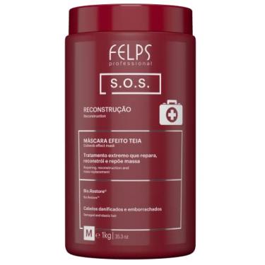 Imagem de Máscara de Tratamento SOS Reconstrução Felps Professional - 1kg