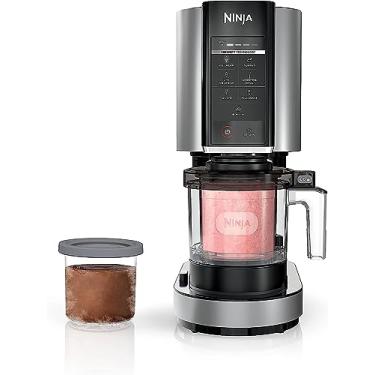 Imagem de Máquina de sorvete NINJA NC301 CREAMi 7 funçōes em 1 para fazer sorvete, milkshake, smoothie