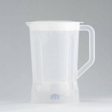 Imagem de 9236 - Copo Mondial l 1000 Translúcido  (tampa Branca)