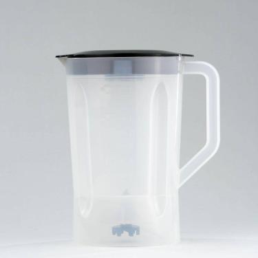 Imagem de 9834 - Copo Mondial Turbo Power L-99-FB Translúcido (Tampa Preta)