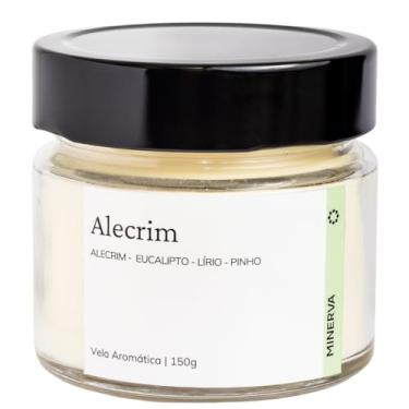 Imagem de Vela Aromatica Perfumada Aroma de ALECRIM 145g - MINERVA CANDLES