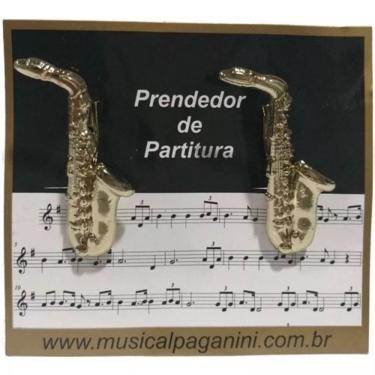 Imagem de Prendedor De Partitura Clipets - Saxosofone