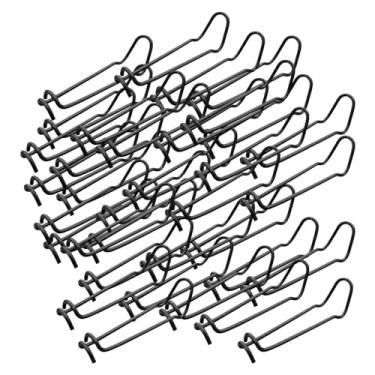 Imagem de Generic 50 peças plantas videiras estacas clipes de fixação de aço conector planta treliça clipes conector para pomar gaiola de tomate, para 8mm