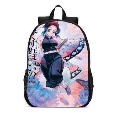 Imagem de MOCHILA ESCOLA INFANTIL JUVENIL DEMON SLAYER MENINA-Unissex