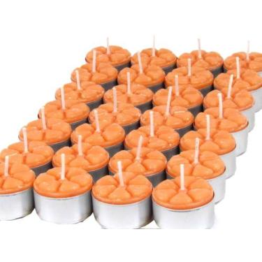 Imagem de Velas Aromáticas 30 Uni Aroma Mel Luxo Vela Rechaud - Velitas (R)