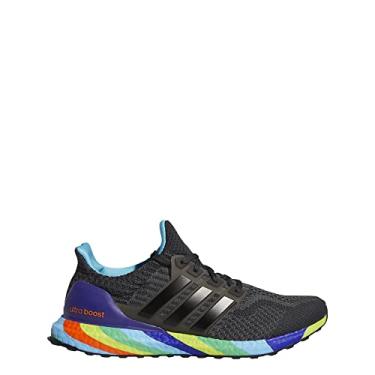 Imagem de adidas Men's Ultraboost 5.0 DNA Running Shoes (10, Carbon/Core Black/Team Semi Solid Green, Numeric_10)