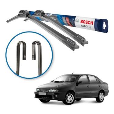 Imagem de Palheta Limpador Parabrisa Fiat Uno Palio Toro UnoMille Bosch Aerofit,