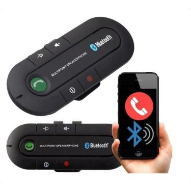 Imagem de Bluetooth Hands Free Car Kit - Viva Voz Para Carro Celular - CSSTORE