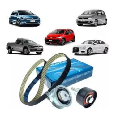 Imagem de Kit Correia Dentada Up 1.0 12v Gol Fox T-Cross Audi A1 - VW
