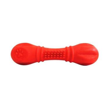 Imagem de Brinquedo Furacão Pet Osso Especial Vermelho para Cães - Tamanho P