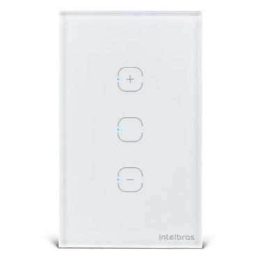Imagem de Interruptor Smart Touch Wi-Fi Dimmer Branco - Intelbras - EWS 1101, Bi