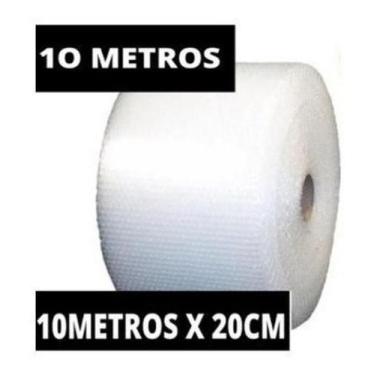 Imagem de Plástico Bolha - Bobina 20Cm X 10 Mts E-Commerce 25 Micras - Abelhonau