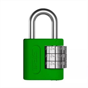 Imagem de Cadeado Original Stam Segredo Numérico (Várias Cores) 25mm/40mm  Mala,