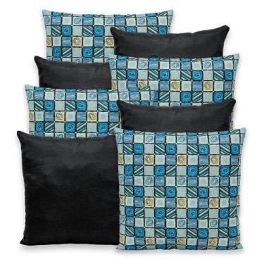 Imagem de Kit 8 Capas de Almofada com Zíper 40cmx40cm Gorgurinho - Dryka Enxovai