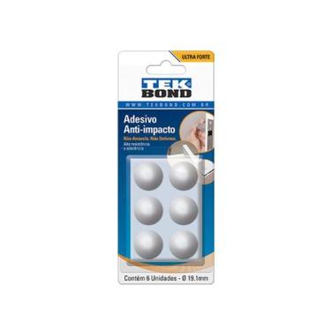 Imagem de Batente Protetor Tekbond Gota D Gg 19,1M 06Pcs Blister
