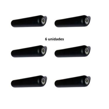 Imagem de 6 Manoplas 15cm x 1 Polegada Equipamento Barras Academia Fitness Punho