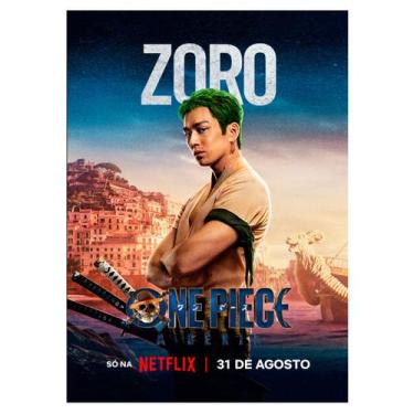 Imagem de Pôster Gigante - One Piece - A Série: Zoro - Editora Europa