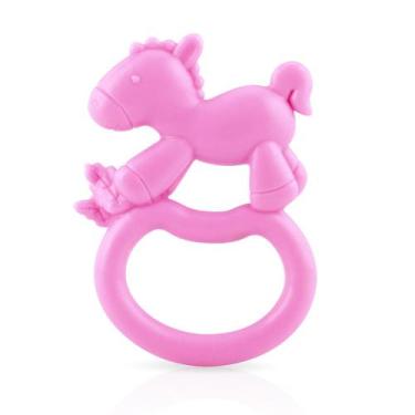 Imagem de Mordedor Zoo Macio Rosa Livre de BPA Nuby 673/016