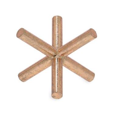 Imagem de Escultura em metal dourado mart 12cm